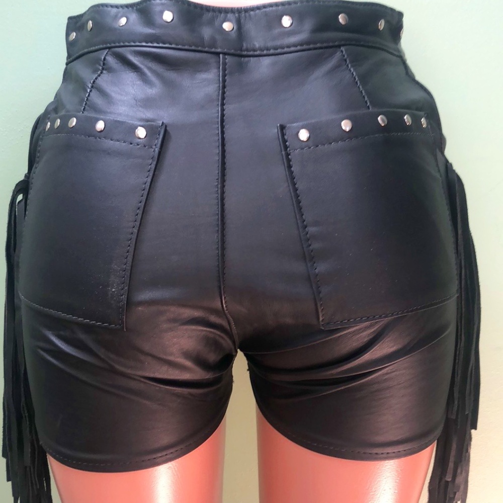 Silver Eagle Leathers Hot Pants Sz 6
